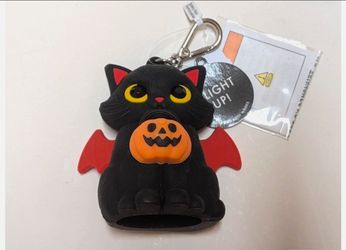 Hand sanitizer holder Kitty halloween  Pocketback