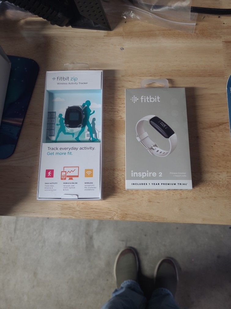 New Fitbit Inspire 2 and New Fitbit Zip
