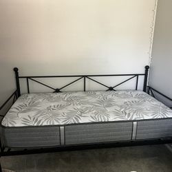 Unbelievably Comfortable Twin XL Sealy Posturepedic Mattress And Bed Frame