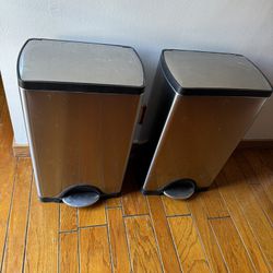 Simple Human Trash Cans