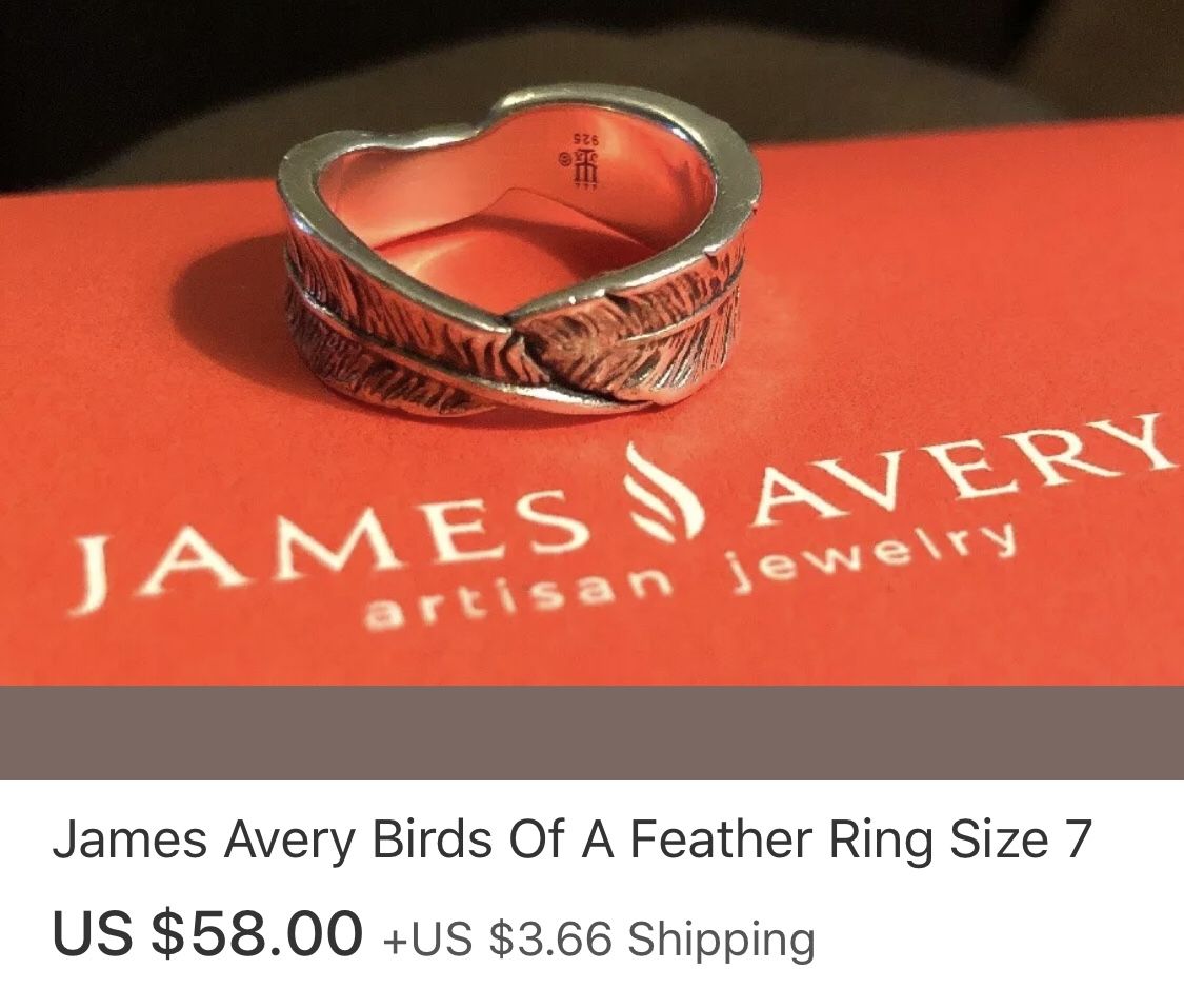 James avery birds of a feather ring sale