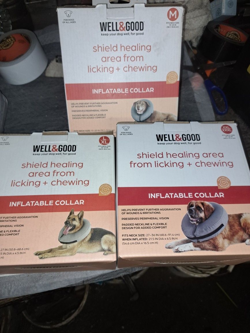 Well & good inflatable collar
