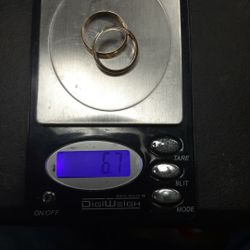 2  14k  Gold Wedding Bands