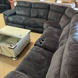 Reclining Power Electric Sectional! 