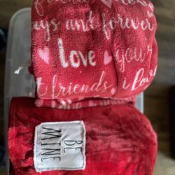 Valentine's Day blanket