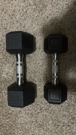 20 lbs and 10lbs
