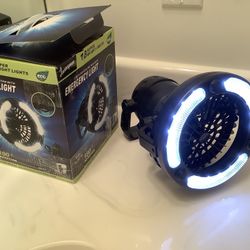 Emergency Light & Fan, NEW