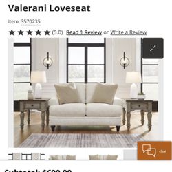 Valerani Loveseat