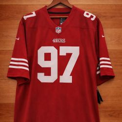 Niners 49ers Bosa #97 -men Stitched Home Jersey - All Sizes Available 