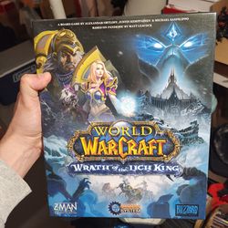 World Of War craft Wrath Of The Lich King Pandemic Board Game 