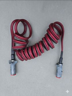 Tectran heavy-duty dual-pole coiled power cable SAE J3082 (11/15) TT-AUX PWR
