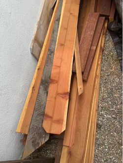 Free dog ear red wood 10 pieces