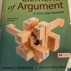elements of argument