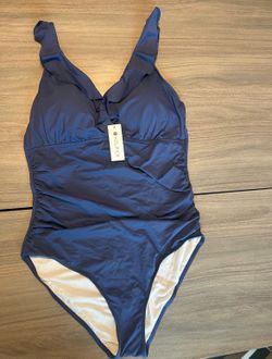 Women’s Blue One Piece Swimsuit Size XL