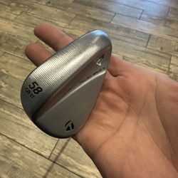 Used TaylorMade Milled Grind 3 (MG3) Lob Wedge - 58° Loft, 11° Bounce