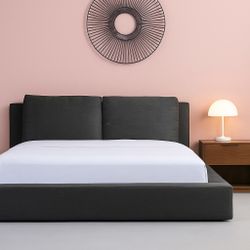 NEW Sundays Movie Night™ Grey Modern Bed (Delivery Available)