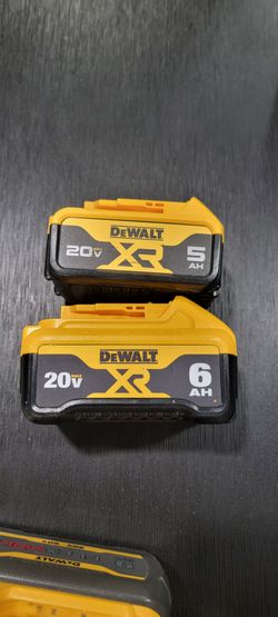 DeWalt 20V XR Battery  – 5Ah & 6Ah