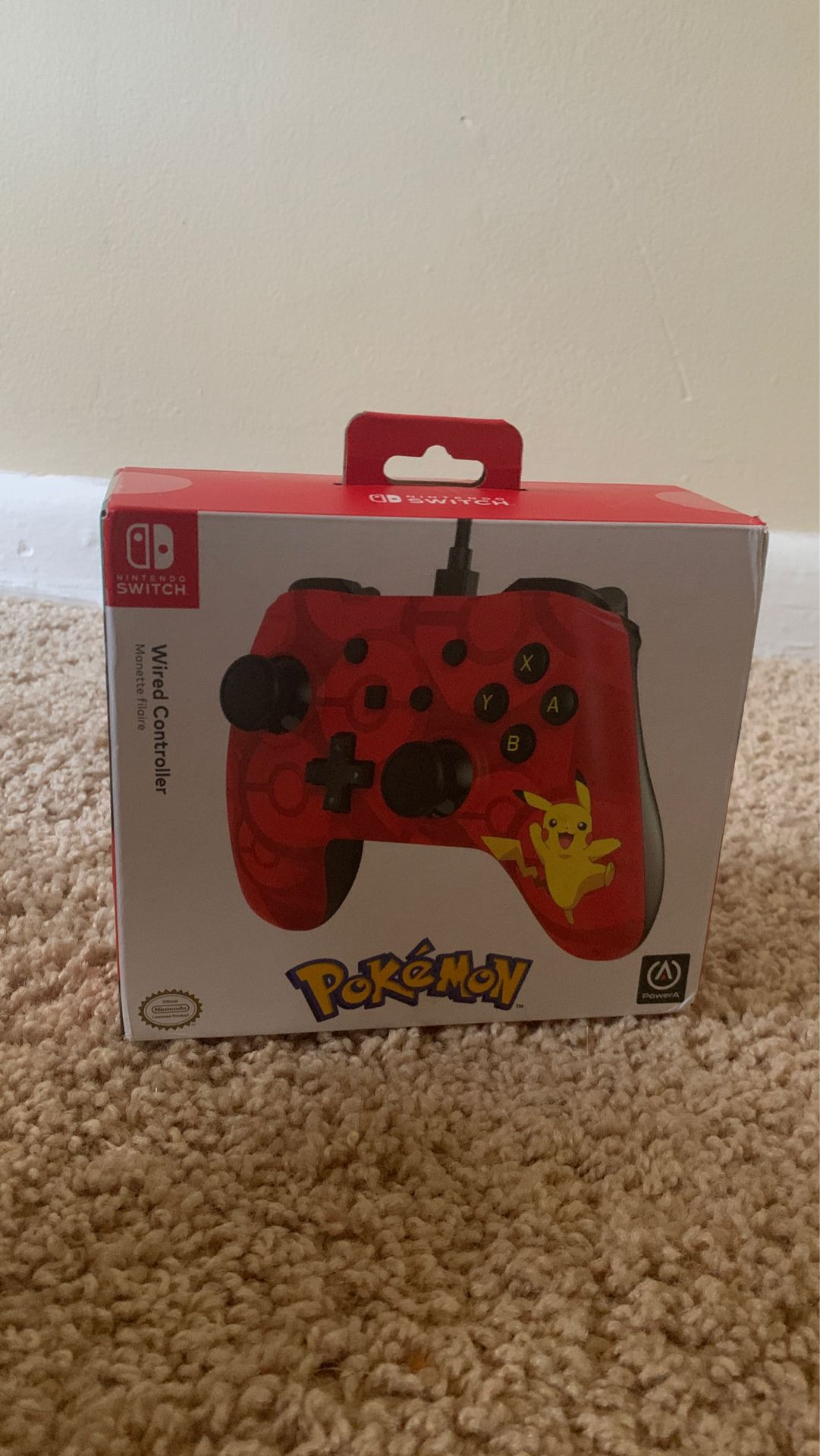 Nintendo switch wired pro controller