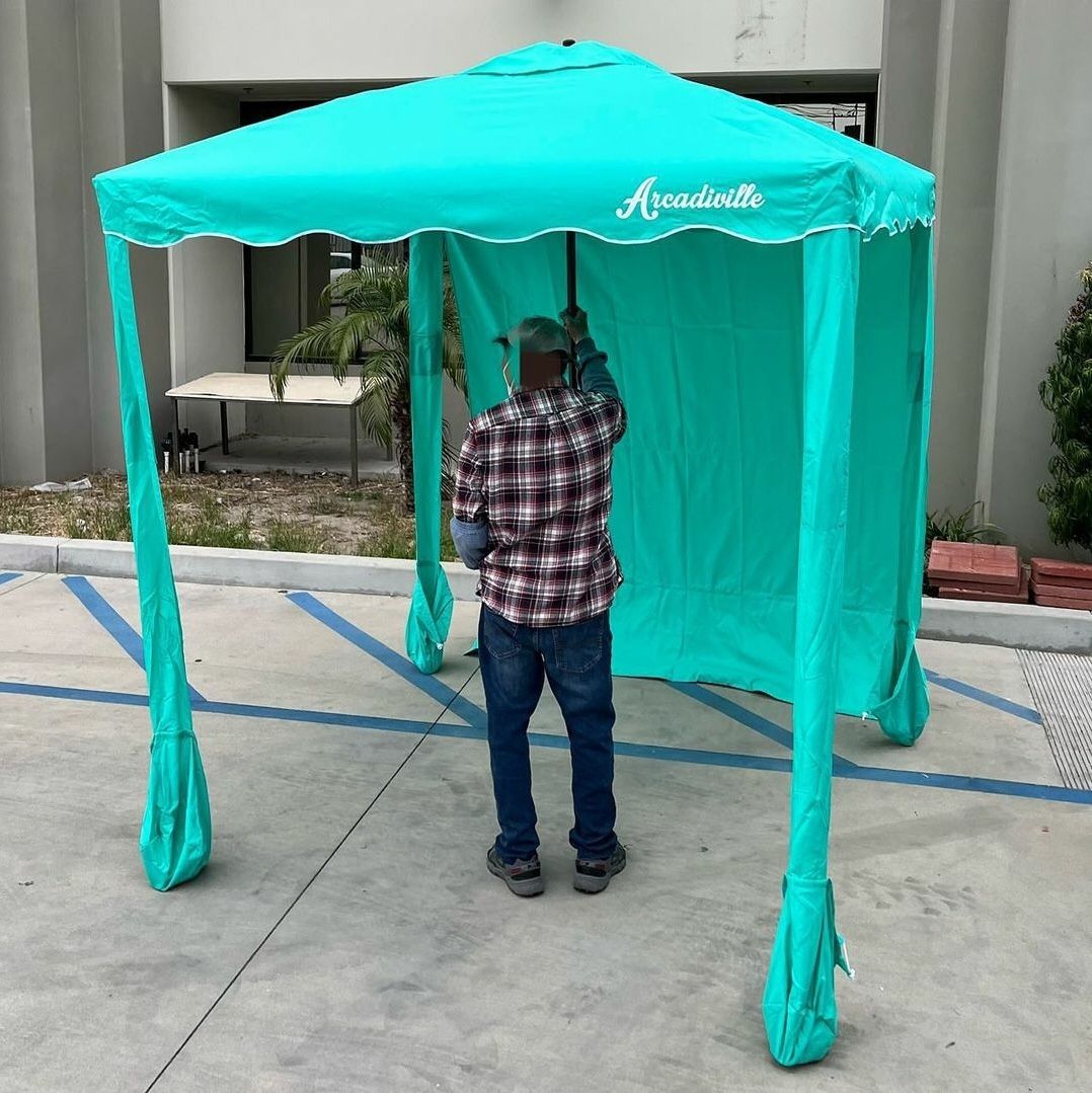 Cabana Umbrella Canopy Tent NEW