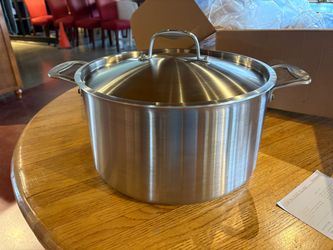 NEW! MADE IN 12 QT Stainless Clad Stock Pot