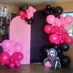 Ghostface Party Balloons