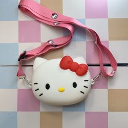 Kids Hello Kitty Silicone Coin Purse