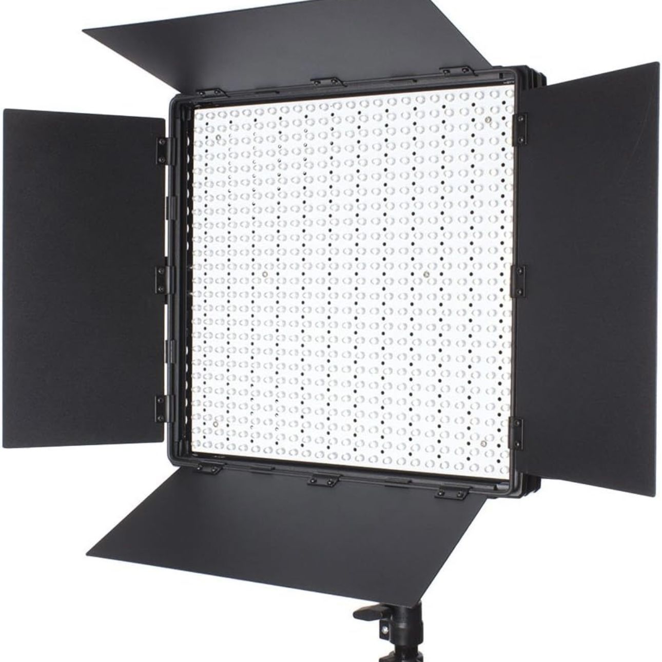 Fovitec StudioPRO 2x Daylight 600 LED Panel Bundle w/ Barndoors