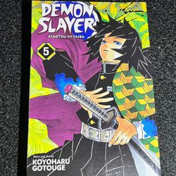 Manga Demon Slayer Vol 5