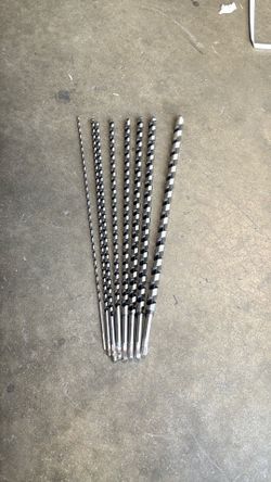 8pcs 24” Wood Auger Drill Bit set drilling hole Wood Drills Auger Drill Bits Set