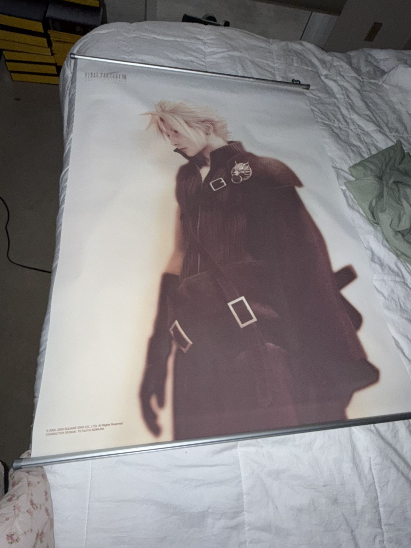 Large Final Fantasy VII (FF7) Cloud Strife Wall Scroll Poster