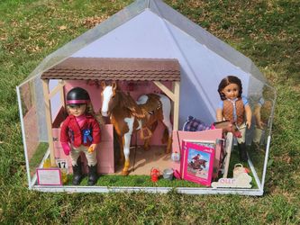 Our Generation Doll House comes with everything you see!