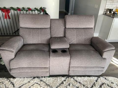 Lay Z Boy Power Loveseat And Matching Sofa