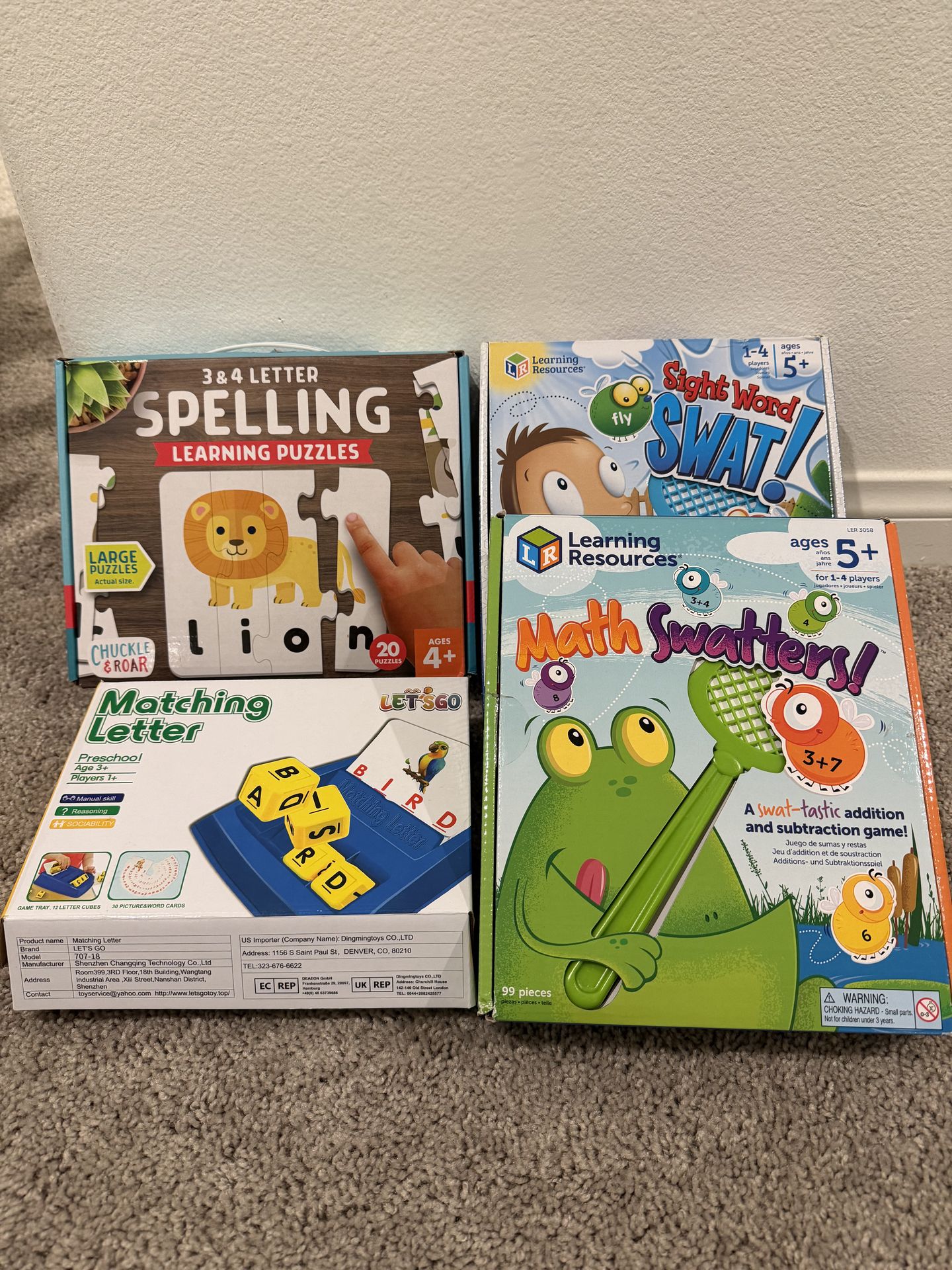 Learning Games/Puzzles