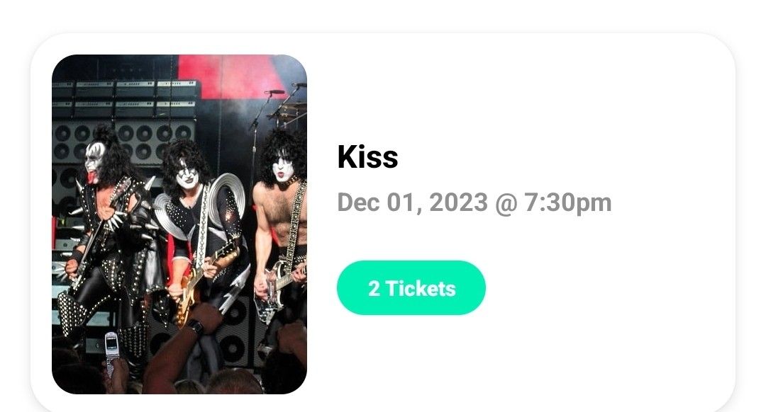 2 Tickets 300dlls Each.