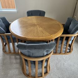 Solid Oak Kitchen Table