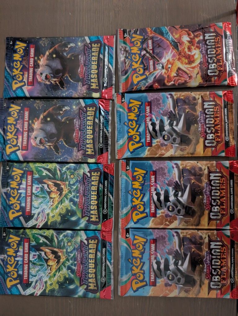 Obsidian Flames & Twilight Masquerade Booster Packs