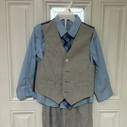 Kids boy vest set