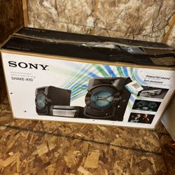 BNIB Sony Shake X10 Powerful Home Audio System Bluetooth LED DJ Karaoke