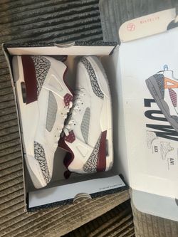 Jordan Spizike Low White/Team Red Size 10.5 - Brand New