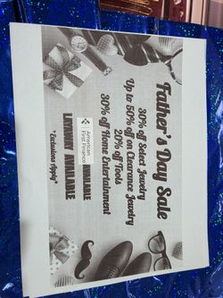 Grads And Father Days Sale 