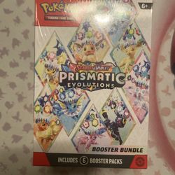 (5$ Prismatic Evolution booster bundles 