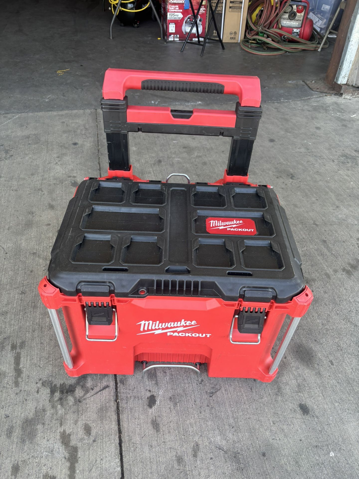 PACKOUT 22 in. Rolling Modular Tool Box Low Profile Handle