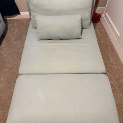 Blue Lounge Chair