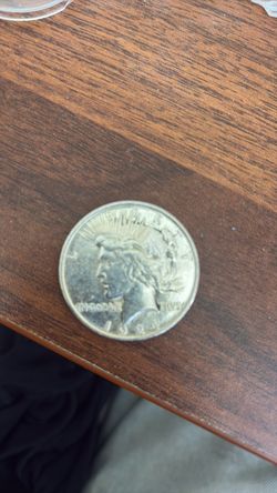 1924 Peace Silver Dollar Coin RARE