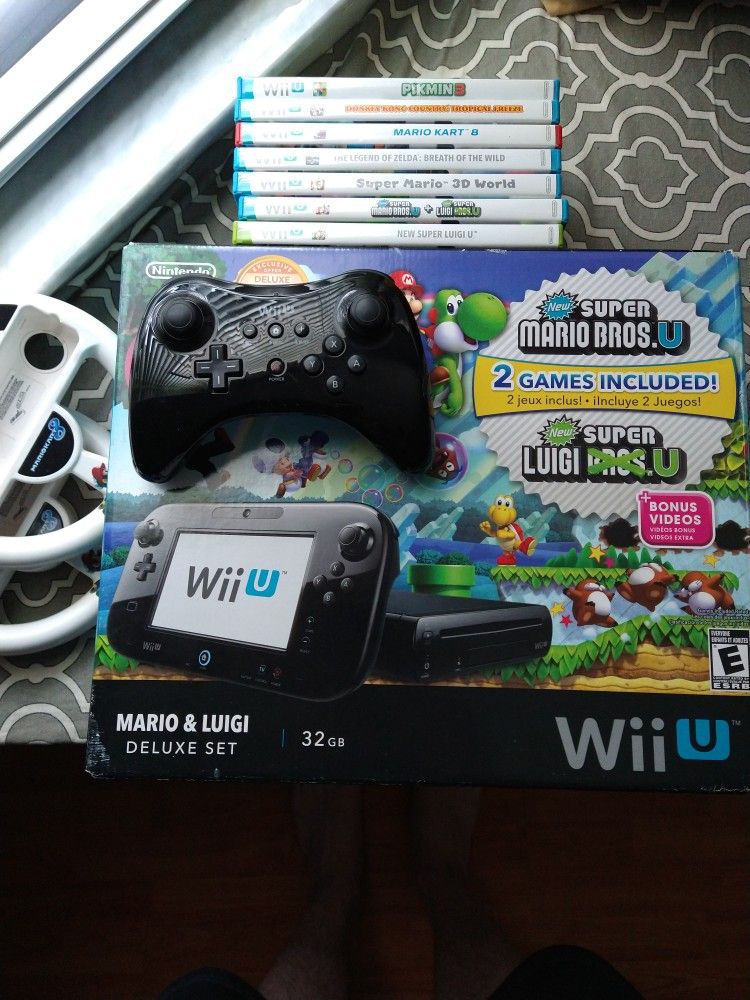 Nintendo Wii U 32gb With Box