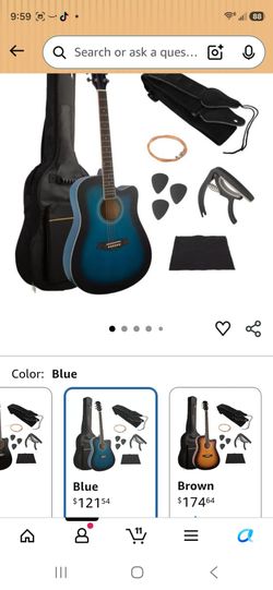 New in box guitar
