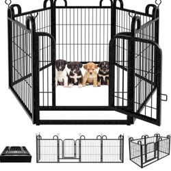 Puppy Playpen 6 Panels (new) (Read ad before messaging) 