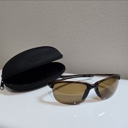 Oakley Unstoppable 009191 Leopard Print Polarized Sunglasses 65-09-130 Women GUC