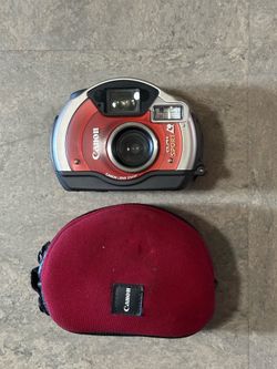 Canon elph sport film underwater camera