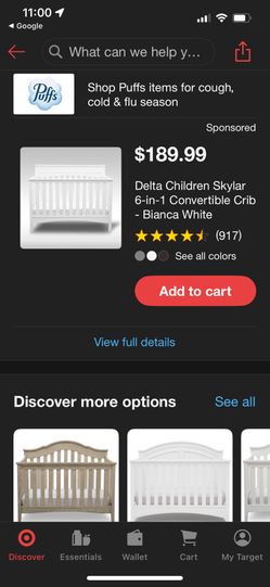 Crib & Changing Table